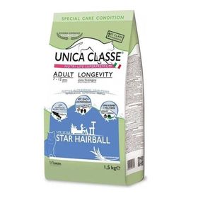 Unica Classe 1.5 kg Adult Longevity Star Hairball Alabalıklı Yetişkin Kedi Maması