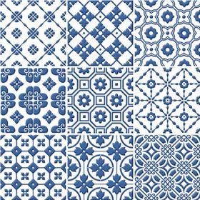 Unica Target Dolce Vita Blue 14,8x14,8 cm Duvar Karosu