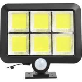 Unichrome 120 Cob Led Solar Panel Güneş Enerjili 3 Mod Duvar Lambası