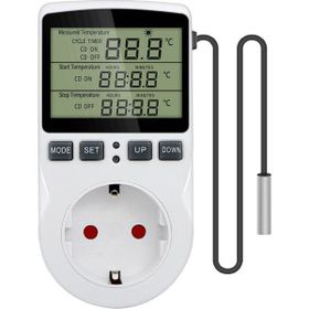 Unichrome 220 V Çok Fonksiyonlu Dijital Termostat Kuluçka Sıcaklık Kontrol Cihazı