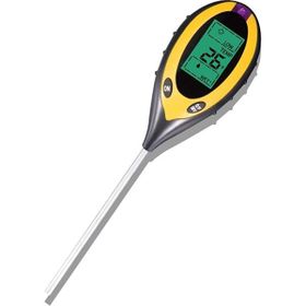 Unichrome 4'lü Toprak Ph Ölçer Sıcaklık Ölçer Nem Ölçer Işık Ölçer Pilsiz Toprak Test Aleti