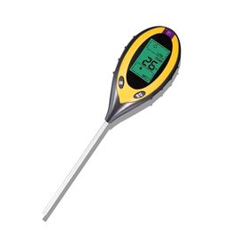 Unichrome 4'lü Toprak Ph Ölçer Sıcaklık Ölçer Nem Ölçer Işık Ölçer Pilsiz Toprak Test Aleti