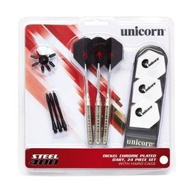 Unicorn 71819 Steel 400 21 gr 3'lü Çelik Uçlu Dart Oku Seti