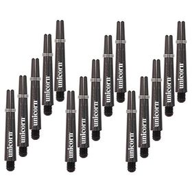 Unicorn 78616 Siyah 15 li Kısa GripperIII Dart Şaft Seti