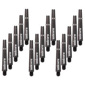 Unicorn 78616 Siyah 15 li Kısa GripperIII Dart Şaft Seti
