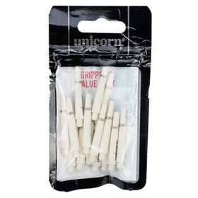 Unicorn 78619 Beyaz 15 li Kısa GripperIII Dart Şaft Seti