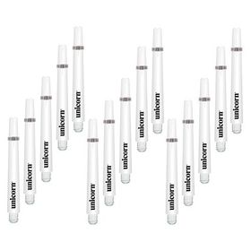 Unicorn 78620 Beyaz 15 li Orta GripperIII Dart Şaft Seti