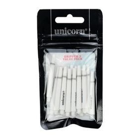 Unicorn 78620 Beyaz 15 li Orta GripperIII Dart Şaft Seti