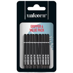 Unicorn 78930 GripperIV 15 li Siyah Kısa Dart Şaft Seti