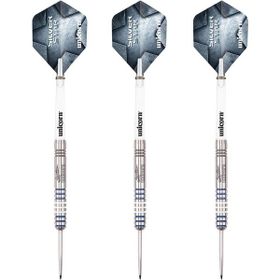 Unicorn Gary Anderson Silver Star Tungsten 21 gr Çelik Uçlu Dart Oku Seti