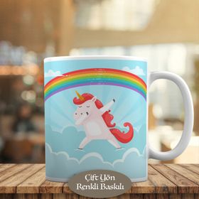 Unicorn Gökkuşağı Kupa Bardak