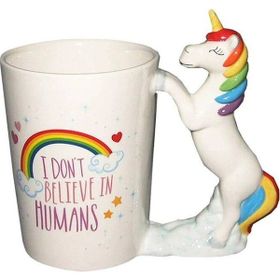 Unicorn I Believe Kupa Bardak