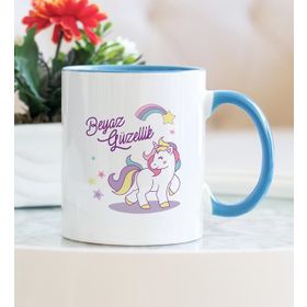 Unicorn Mavi Kupa Bardak