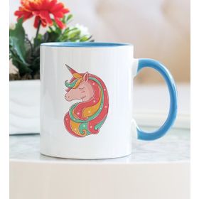 Unicorn Mavi Kupa Bardak