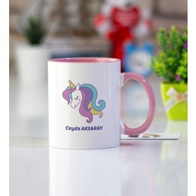 Unicorn Pembe Kupa Bardak
