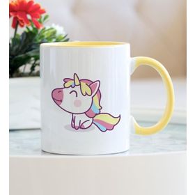 Unicorn Sarı Kupa Bardak