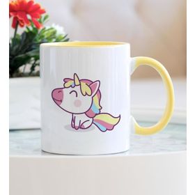 Unicorn Sarı Kupa Bardak