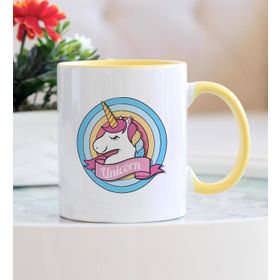Unicorn Sarı Kupa Bardak