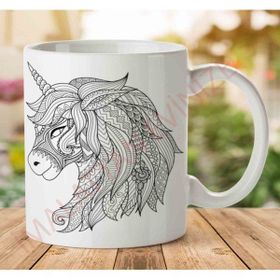 Unicorn Trace Baskılı Kupa Bardak