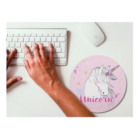 Unicorn Yuvarlak Mouse Pad