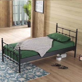 Unimet Lalas 90X200 cm Siyah Metal Karyola