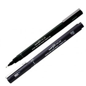 UniPin 0.5 Fine Line Siyah Akrilik Uçlu Teknik Çizim Kalemi