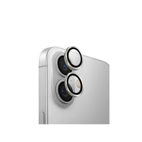 Uniq Apple iPhone 17 Optix Alüminyum Gümüş Kamera Lens Koruyucu