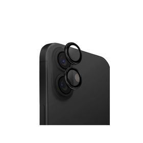 Uniq Apple iPhone 17 Optix Alüminyum Siyah Kamera Lens Koruyucu
