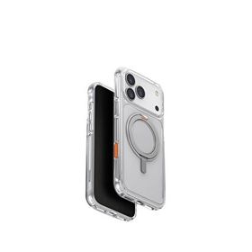Uniq Apple iPhone 17 Pro Max Swivix Rotating Kickstand Şeffaf Telefon Kılıfı