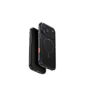 Uniq Apple iPhone 17 Pro Max Swivix Rotating Kickstand Siyah Telefon Kılıfı