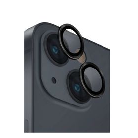 Uniq iPhone 14-14 Plus Optix Siyah Kamera Lens Koruyucu