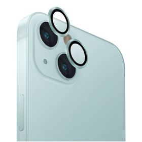 Uniq iPhone 15-15 Plus Optix Alüminyum Yeşil Kamera Lens Koruyucu