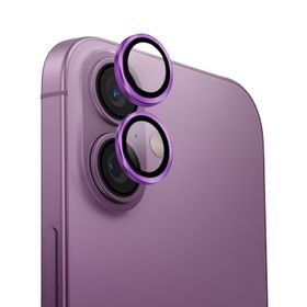 Uniq iPhone 16-16 Plus Optix Alüminyum Pembe Kamera Lens Koruyucu