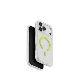 Uniq iPhone 17 Pro Max Combat Active Fosforlu Magsafe Yeşil Uyumlu Telefon Kılıfı
