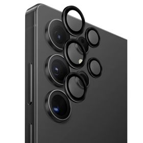 Uniq Samsung Galaxy S25 Ultra Optix Alüminyum Siyah Kamera Lens Koruyucu