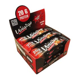 Uniq2go 12x65 gr Power Bademli Proteinli Maxi Bar