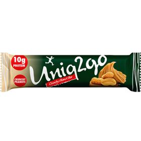 Uniq2Go 40 gr Fıstık Ezmeli Protein Midi Bar (32 adet)