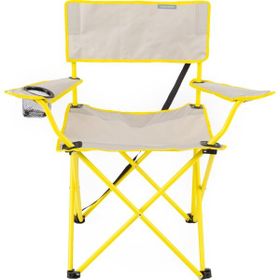 Uniqamp Eco Ergonomik Katlanır Gri Sarı Kamp Sandalyesi