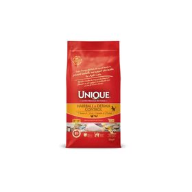 Unique Derma Hairball Control 1.5 kg Deri ve Tüy Sağlığı Kedi Maması