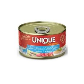Unique Gold 85 gr Ton Balıklı Domatesli Kedi Konserve Yaş Mama
