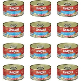 Unique Gold Series Ton Balıklı Domatesli Konserve 12x85 gr Yaş Kedi Mama