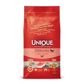 Unique Kısırlaştırılmış Somonlu 2 kg Kedi Maması