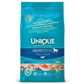 Unique Sensitive 3 kg Somonlu Orta ve İri Irk Yetişkin Köpek Maması