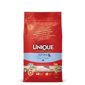 Unique Tavuklu Düşük Tahıllı 7 kg Yavru Kedi Maması