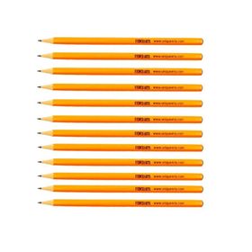 Uniquearts 12 Adet Sarı Kurşun Kalem