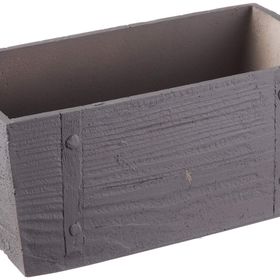 UniqueHome UV-1013-4 Ahşap Desen Vazo