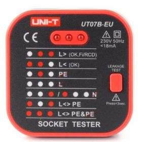 Unit UT07B-EU Priz Test Cihazı