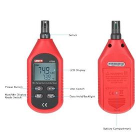 Unit UT333 LCD Mini Dijital Hava Sıcaklığı ve Nem Ölçer