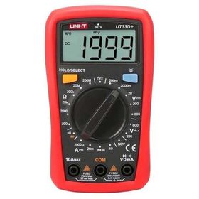 Unit UT33D+ 600V 10A Dijital Multimetre Ölçü Aleti