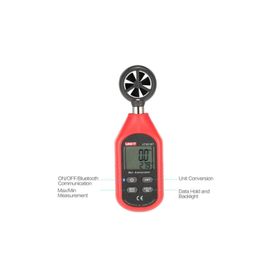 Unit UT363BT Bluetooth Bağlantılı Mini Rüzgar Ölçer
